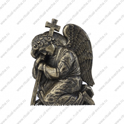 Фигурка на памятники, столбики "Ангел с крестом"